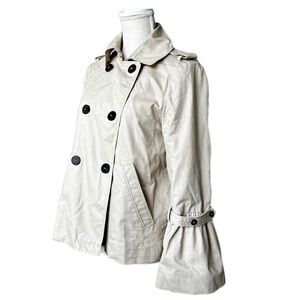 Mango Trench Coat with Bell Sleeve Women Size XS